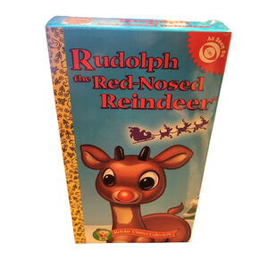 Rudolph the Red-Nosed Reindeer 1964 Classic VHS 1992 Sealed New Golden Books